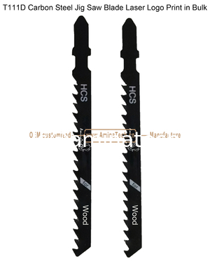 T111D Carbon Jig Saw Blade Лазерный логотип печатается в больших размерах: 100mmx8x6T поставщик