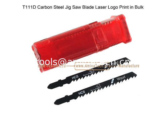 T111D Carbon Jig Saw Blade Лазерный логотип печатается в больших размерах: 100mmx8x6T поставщик