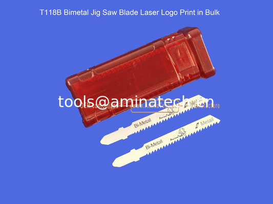 T118B Биметалл Jig Saw Blade Лейзерный логотип печатается оптом, Реципроцирующий лезвие пилы, Электроинструменты поставщик