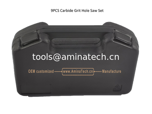 9PCS Carbide Grit Hole Saw Set,Drill,Power Tools поставщик