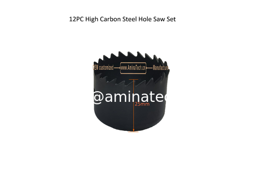 12PC High Carbon Steel Hole Saw Set,Power Tools поставщик