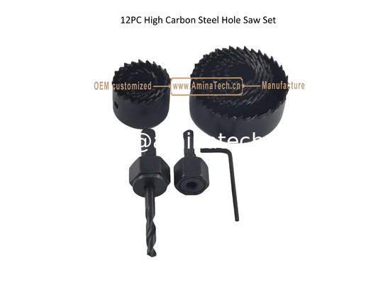 12PC High Carbon Steel Hole Saw Set,Power Tools поставщик