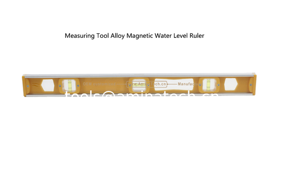 Measuring Tool Alloy Magnetic Water Level Ruler поставщик