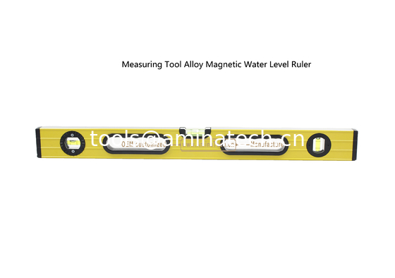 Measuring Tool Alloy Magnetic Water Level Ruler поставщик