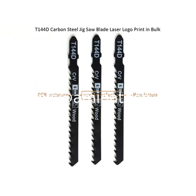 T144D Carbon Jig Saw Blade Лазерная печать логотипа в большом размере: 100mmx8x6T, резка древесины, резка леса поставщик