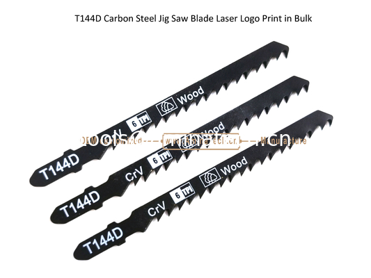 T144D Carbon Jig Saw Blade Лазерная печать логотипа в большом размере: 100mmx8x6T, резка древесины, резка леса поставщик