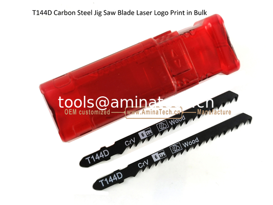 T144D Carbon Jig Saw Blade Лазерная печать логотипа в большом размере: 100mmx8x6T, резка древесины, резка леса поставщик