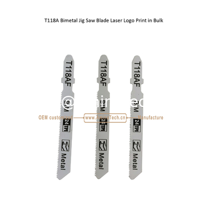 T118AF Bimetal Jig Saw Blade Laser Logo Print in Bulk,Reciprocating Saw Blade ,Power Tools поставщик