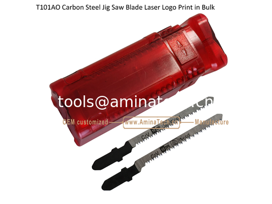 T101AO Carbon Jig Saw Blade Laser Logo Print in Bulk size:83mmx6x18T, Cutting Woods, Reciprocating Saw  Blade поставщик
