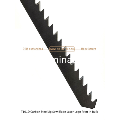 T101D Углеродистая сталь Jig Saw Blade Лазерный логотип печатается в большом размере: 100 ммx8x6T, резка древесины, коробка упаковки поставщик