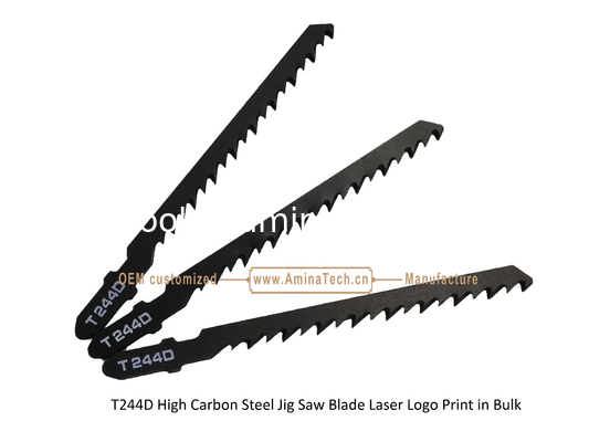 T244D Carbon Jig Saw Blade Лазерный логотип печатается в больших размерах: 100 мм x 6.5 x 6 Т, резка древесины, резка резка, электроинструменты поставщик