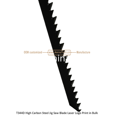 T344D Carbon Jig Saw Blade Laser Logo Print in Bulk size:145mmx8x6T, Cutting Woods,Reciprocating Saw Blade поставщик