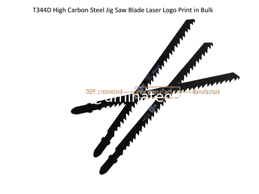 T344D Carbon Jig Saw Blade Laser Logo Print in Bulk size:145mmx8x6T, Cutting Woods,Reciprocating Saw Blade поставщик