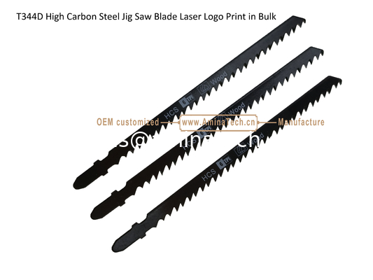 T344D Carbon Jig Saw Blade Laser Logo Print in Bulk size:145mmx8x6T, Cutting Woods,Reciprocating Saw Blade поставщик