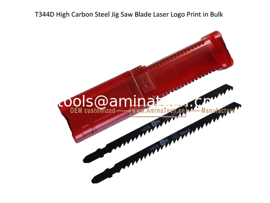 T344D Carbon Jig Saw Blade Laser Logo Print in Bulk size:145mmx8x6T, Cutting Woods,Reciprocating Saw Blade поставщик