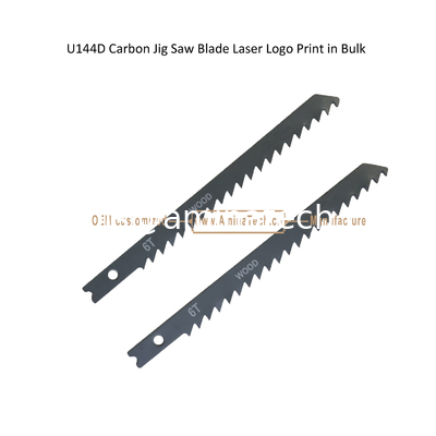 U144D Carbon Jig Saw Blade Laser Logo Print in Bulk size:100mmx8x6T, Cutting Woods,Reciprocating Saw Blade поставщик