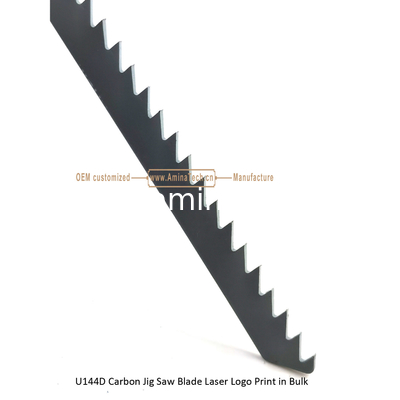 U144D Carbon Jig Saw Blade Laser Logo Print in Bulk size:100mmx8x6T, Cutting Woods,Reciprocating Saw Blade поставщик